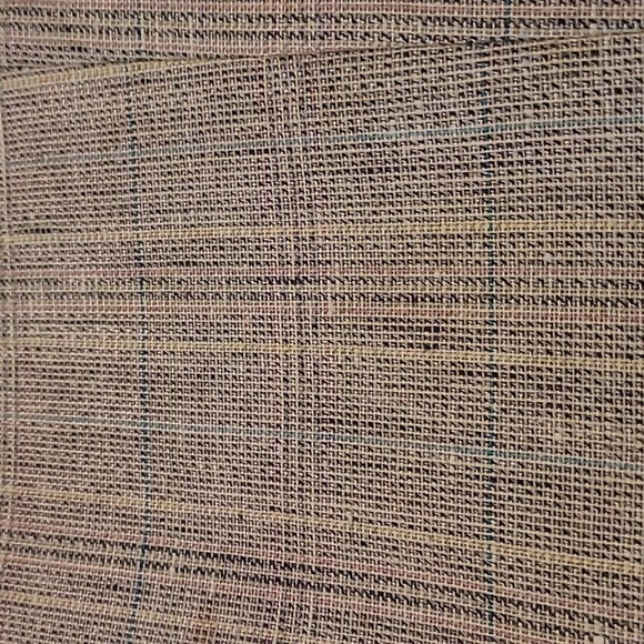 NWOT VTG Giovanni Bellini Grey Mutli Colored Plaid Wool 3/4 Sleeved Blazer - Picture 7 of 12